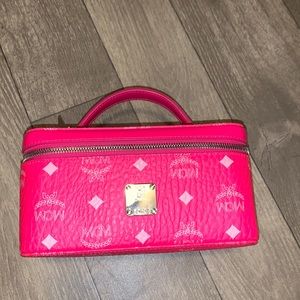 MCM vanity case with strap